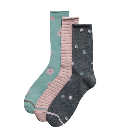 CALCETIN MUJER pack/3 fantasia