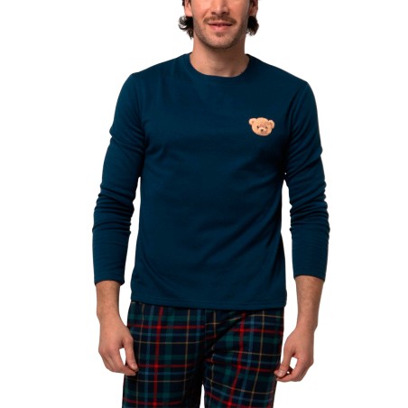 PIJAMA HOMBRE AFELPADO ALGODON