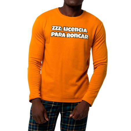 PIJAMA HOMBRE AFELPADO ALGODON