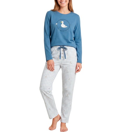 PIJAMA MUJER LARGO