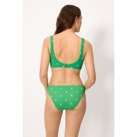 Braga de baño con estampado piqué de lunares YSABEL MORA