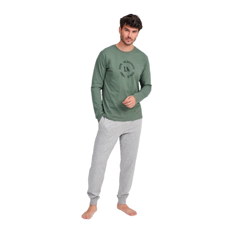 PIJAMA 100% ALGODON HOMBRE