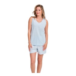 PIJAMA 100% ALGODON MUJER TIRANTES