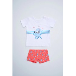 CONJUNTO BAÑO CAMISETA YSABEL MORA