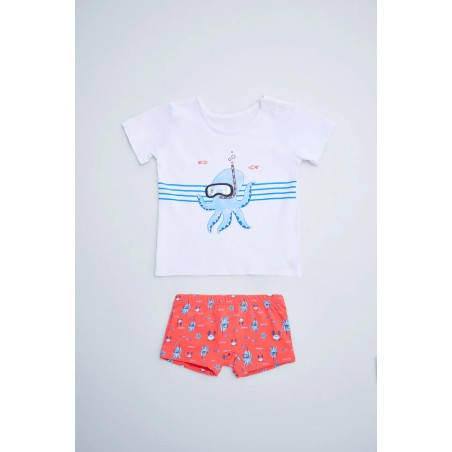 CONJUNTO BAÑO CAMISETA YSABEL MORA