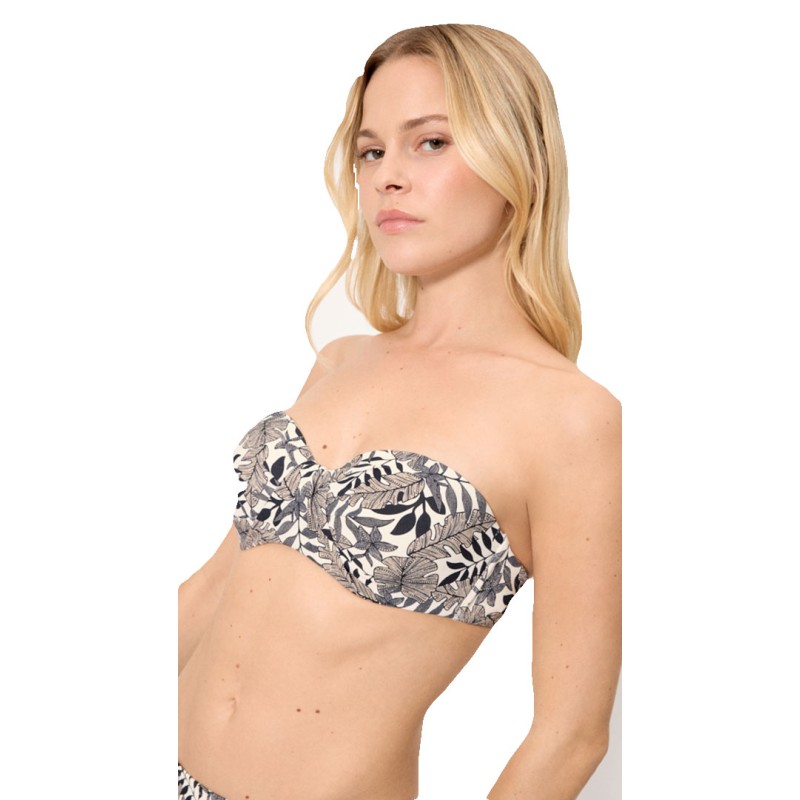 TOP BIKINI YSABEL MORA BANDEAU COPA B