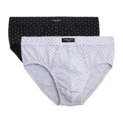 SLIP HOMBRE PACK/2 CON ABERTURA
