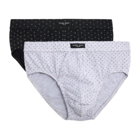 SLIP HOMBRE PACK/2 CON ABERTURA