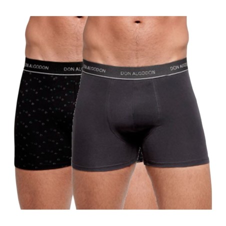 BOXER HOMBRE PACK/2 DON ALGODON