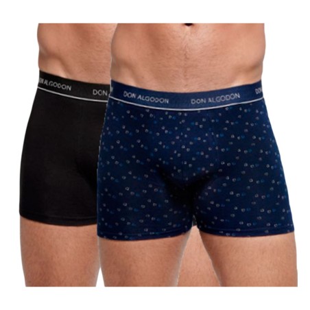 BOXER HOMBRE PACK/2 DON ALGODON