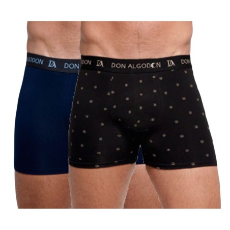 BOXER HOMBRE PACK/2 DON ALGODON