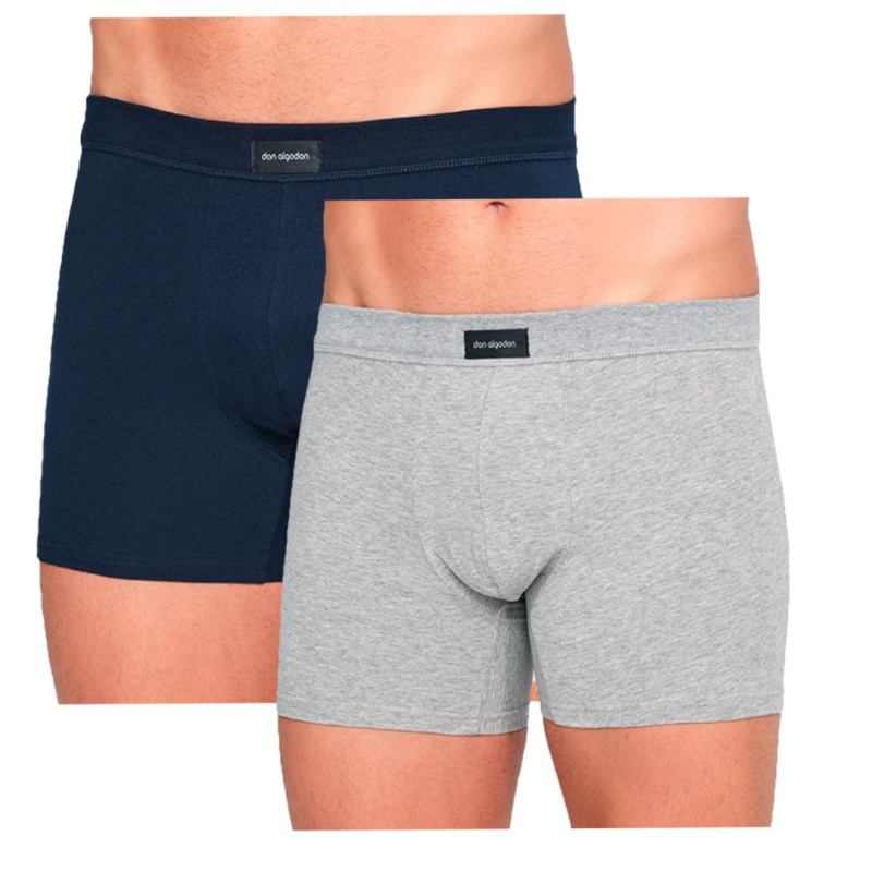 BOXER HOMBRE PACK/2 DON ALGODON