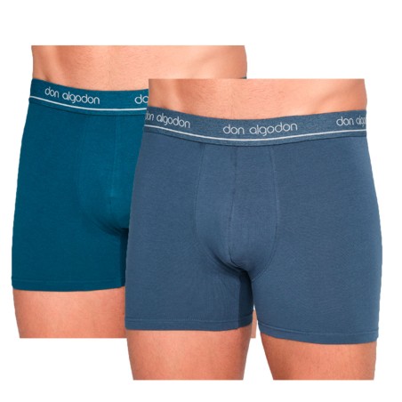 BOXER HOMBRE PACK/2 DON ALGODON