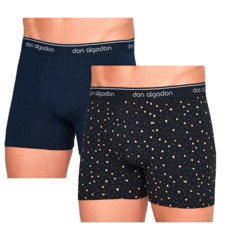 BOXER HOMBRE PACK/2 DON ALGODON