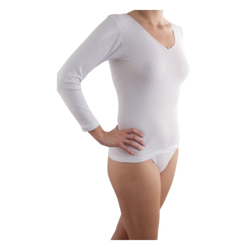 CAMISETA MUJER MANGA LARGA
