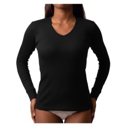 CAMISETA MUJER M/LARGA C/PICO THERMONATURE