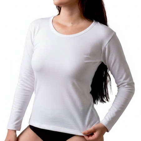 CAMISETA MUJER M/LARGA C/REDONDO THERMONATURE