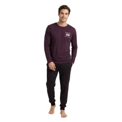PIJAMA HOMBRE ALGODON FINO
