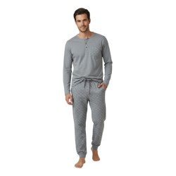 PIJAMA HOMBRE ALGODON FINO