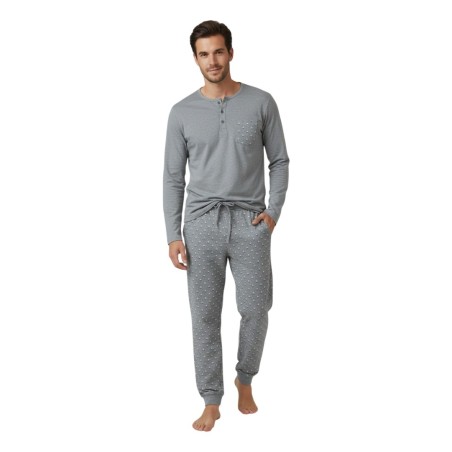 PIJAMA HOMBRE ALGODON FINO