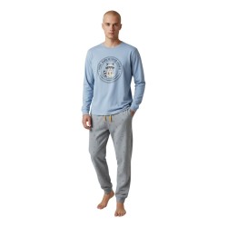 PIJAMA HOMBRE ALGODON FINO