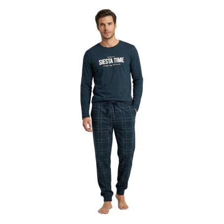 PIJAMA HOMBRE 100% ALGODON 