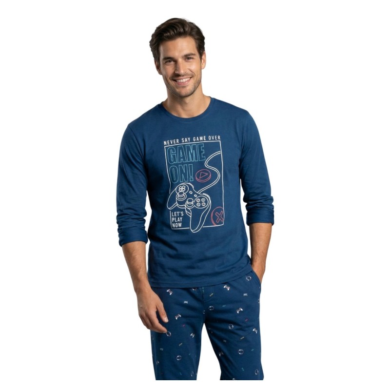 PIJAMA HOMBRE 100% ALGODON