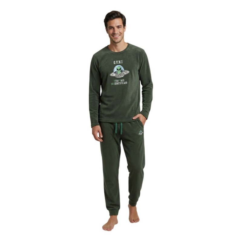 PIJAMA HOMBRE MICROVELUR