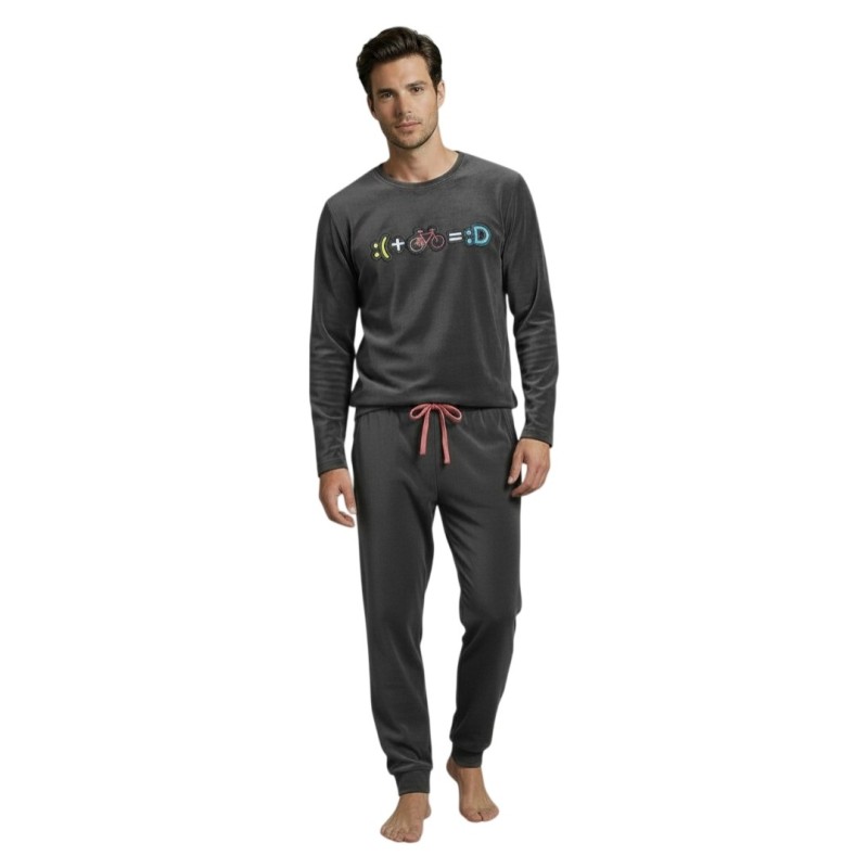 PIJAMA HOMBRE MICROVELUR