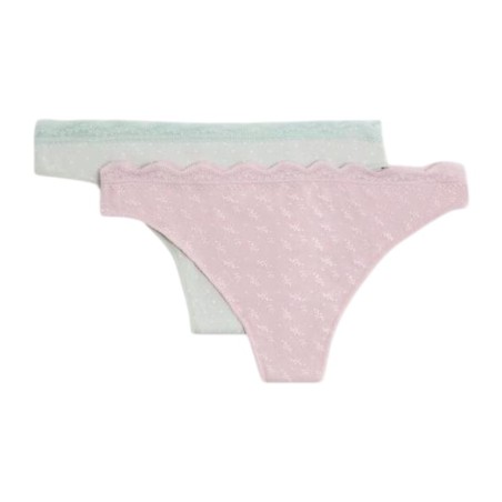 BRAGA MUJER TANGA PACK/2