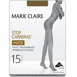 Media Panty Mujer Stop Carreras Marie Claire 15Den
