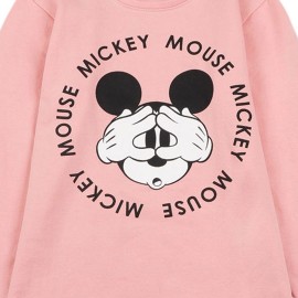 Pijama niña Mickey largo tacto suave