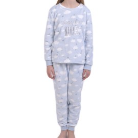 Pijama nubes coralina niña Olympus