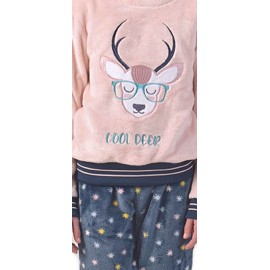 Pijama niña coralina Privata ciervo