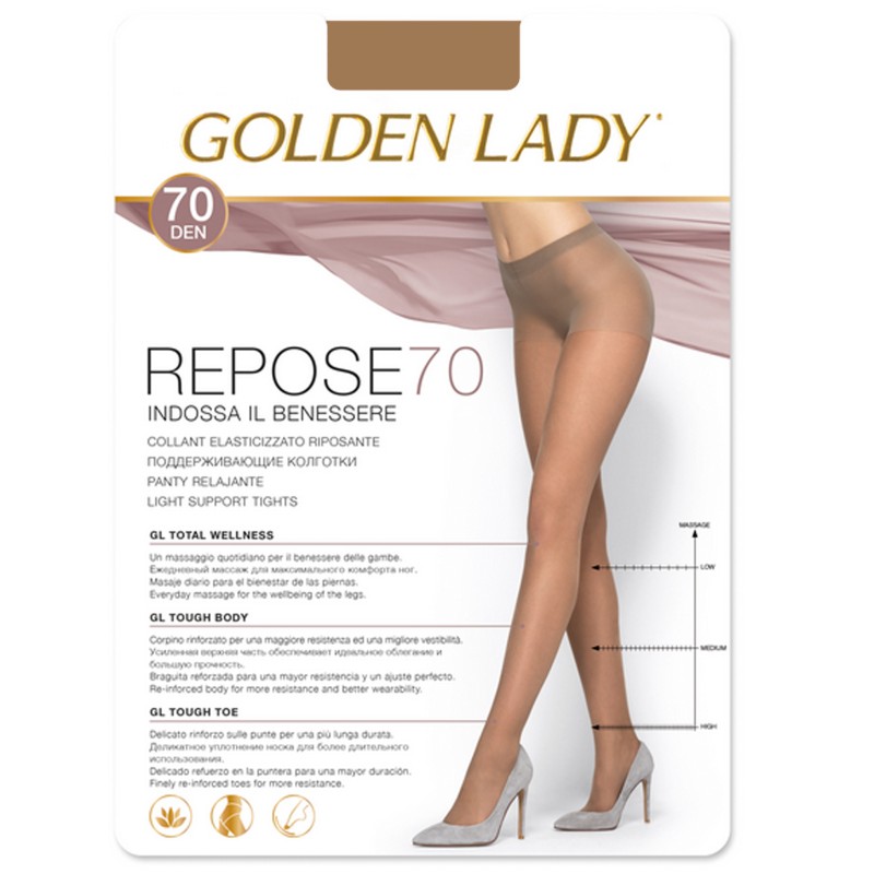 MEDIA PANTY GOLDEN LADY 70D