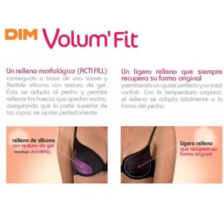 SUJETADOR PLAYTEX VOLUM