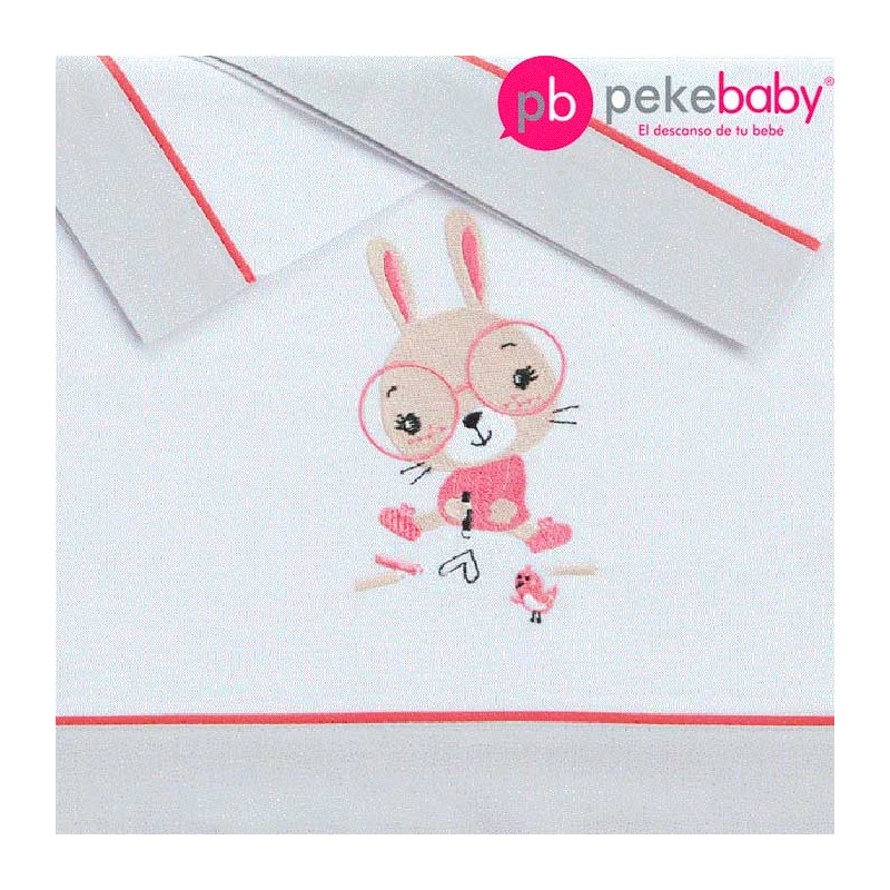 SABANA CUNA 3PZAS ALGODON ARTIST